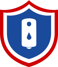 Water Heaters Shield Icon