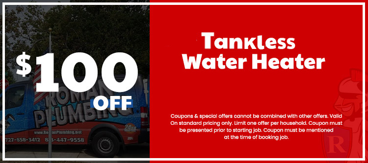 Discount on Water Heater Services